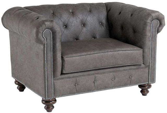 Marshfield Furniture Philip Gray Chair and a Half-0