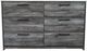 Signature Design by Ashley® Baystorm Smoky Gray Dresser and Mirror-1