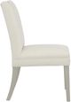 Fairfield® Customizable Pull Short Back Dining Chair with Sheer Dove Legs-2