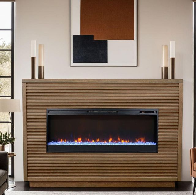 Legends Home Stardust Bourbon 62" Fireplace Mantel-1