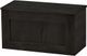 Crate Designs™ Furniture Espresso Wood Lacquer Top Storage Bench-0