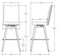 Amisco Customizable Webber Swivel Bar Stool-1