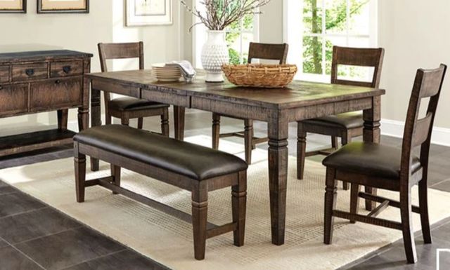 Sunny Designs™ Homestead Tobacco Leaf Bench-1