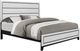Global Furniture USA Kate Foil White Queen Panel Bed-0