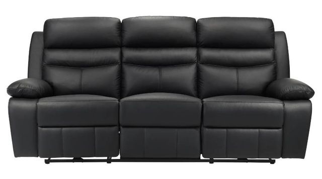 Homelegance® Hancock Black Power Double Reclining Sofa-2