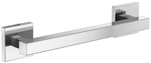 Brizo Polished Chrome 12" Linear Square Grab Bar-0
