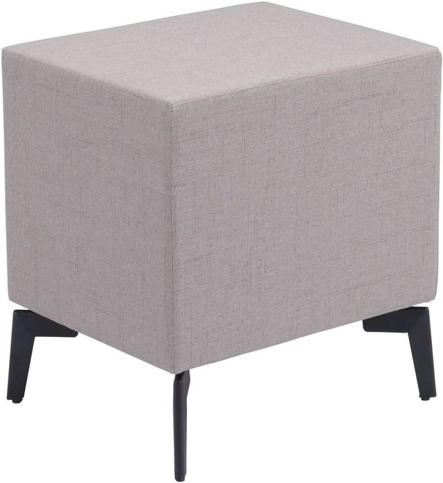 Zuo® Modern Halle Gray Side Table-4
