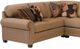 Smith Brothers Customizable 393 3-Piece Right-Arm Facing Sectional Sofa with Chaise-1