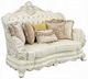ACME Furniture Adara Antique White/Pearl White Loveseat -0