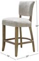Nest Home Collections Ariana Anew Gray Counter Stool-2