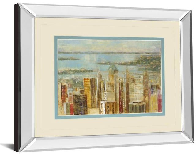 Classy Art Cityscape by Longo Mirror Framed Wall Art-1
