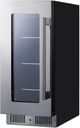 Summit® 15" 2.6 Cu. Ft. Stainless Steel Built-In Beverage Center-2