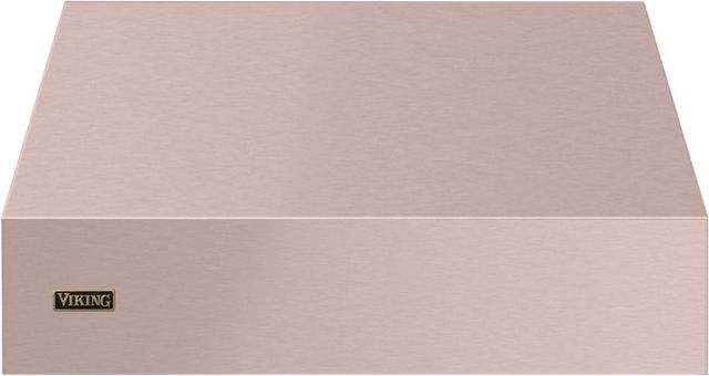 Viking 5 Series 36" Blush Wall Mounted Range Hood with Brushed Brass Trim-0