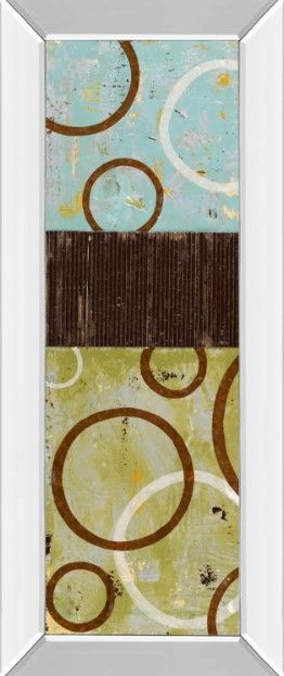 Classy Art Sun Flower I by Natalie Avondet Mirror Framed Wall Art-0
