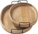 Signature Design by Ashley® Jocelyne 2-Piece Black/Brown Tray Set-1
