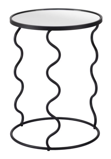 Zuo® Modern Bastia Black Side Table-3