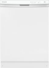 Frigidaire® 24" White Front Control Built In Dishwasher