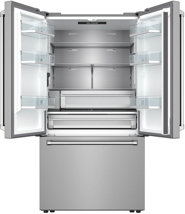 Thor Kitchen 36" Counter Depth French Door Refrigerator with Internal Water & Ice-1