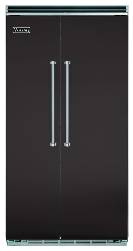 Viking® 42 in. Onyx Side-by-Side Freezer Refrigerator | Maine's