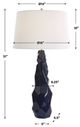 Uttermost® Kavos Navy Blue Table Lamp-2