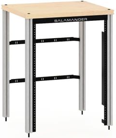 Salamander Designs® Pro Audio Extension Natural Maple/Black Modular Open Stand