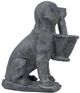 A & B Home Gray Mgo Dog Planter-2