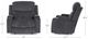 Franklin™ Arlington Seeley Sand Chair and a Half Power Recliner-2
