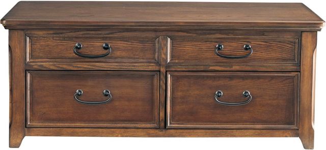 Signature Design by Ashley® Woodboro Dark Brown Lift Top Coffee Table-1