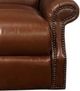 USA Premium Leather Furniture 9055 Alligator/Brandy Chair-3
