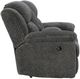Signature Design by Ashley® Frohn Graphite Reclining Loveseat with Console-4