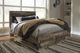 Benchcraft® Derekson Multi Gray Queen Panel Bed with 2-Drawer Storage-1