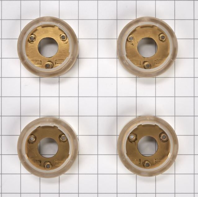 JennAir® 4 Brass Knob Bezel -2