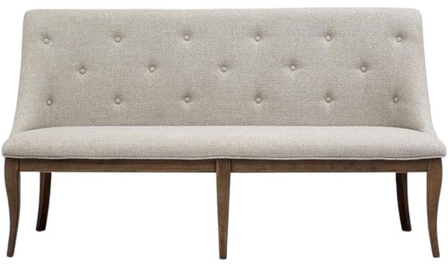 Magnussen Home® Roxbury Manor Beige/Homestead Brown Dining Bench-1