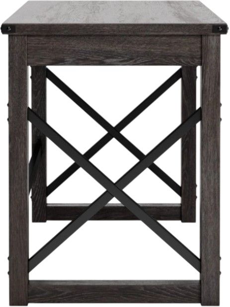 Signature Design by Ashley® Freedan Grayish Brown 48" Home Office Desk-2