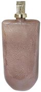 A & B Home Pink Glass Bottle-0
