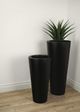 Le Present Lux Moderna Black 28" Planter-3