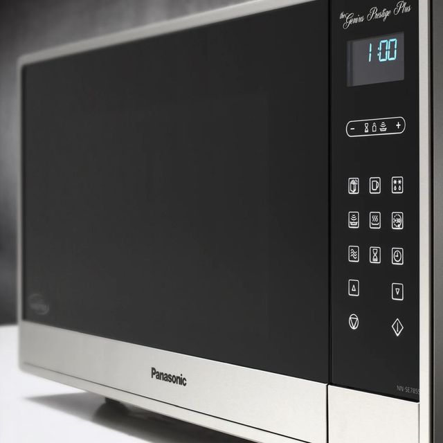 Panasonic® 1.6 Cu. Ft. Fingerprint Proof Stainless Steel Countertop Microwave-3