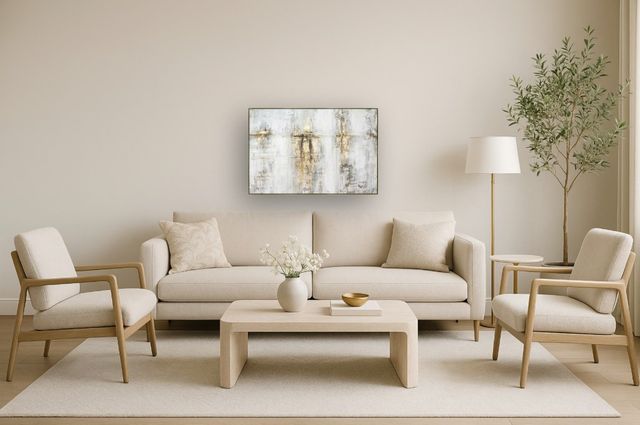 Classy Living Luxe Mist Wall Art-1