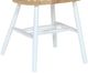 John Thomas Furniture® Dining Essentials Natural/White Windsor Chair-2