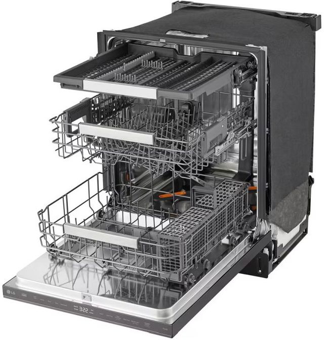 LG 24'' Fingerprint Resistant Black Stainless Steel Top Control Built-In Dishwasher with AutoVentDry™-3