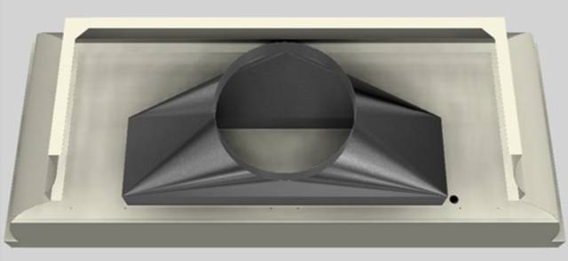 Vent-A-Hood® Designer Series 60" Biscuit Wall Mounted Range Hood-2