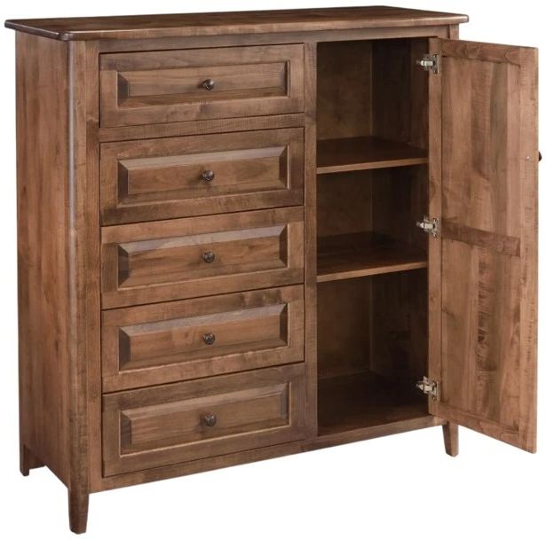Archbold Furniture Customizable Amish Essentials Carson Chifforobe-1
