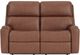 Flexsteel® Customizable Rio Leather Manual Reclining Loveseat -3