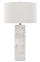 Currey & Company Sundew Silver Hair On Hide/Nickel Table Lamp-0