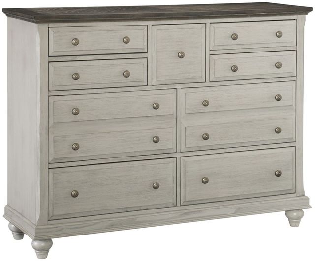 Homelegance® Mossbrook Dark Brown/Light Gray Dresser-0