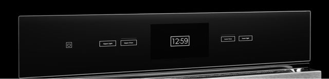 JennAir® NOIR™ 30" Floating Glass Black Built-In Double Electric Wall Oven-2