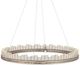 Currey & Company Pleiades Clear/Silver Medium Chandelier-0