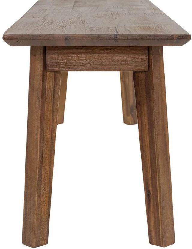 LH Home Gia Warm Pecan Bench -3