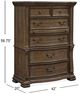 Magnussen Home® Durango Willadeene Brown 6-Drawer Chest-2