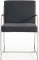 Bassett Mirror Polygon 2-Piece Gray Dining Chair-1